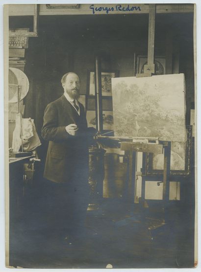 Georges REDON (1869-1943), peintre, illustrateur,...