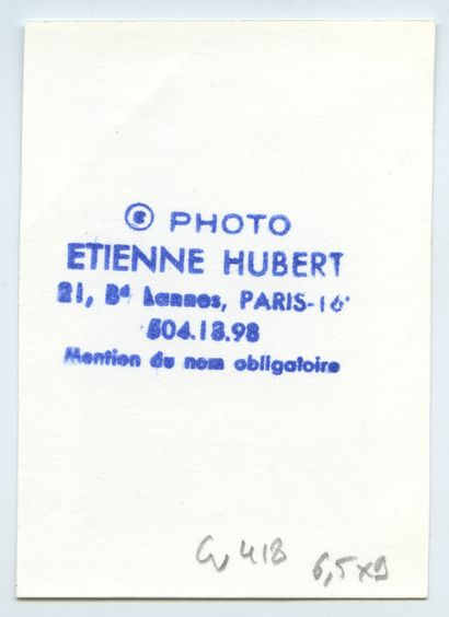 null Louis-Ferdinand CÉLINE (1894-1961), writer. Vintage silver print, 6,5 x 9 cm....