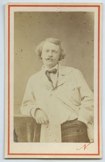 null Félix NADAR (1820-1910), photographe. Épreuve d'époque sur papier albuminé,...