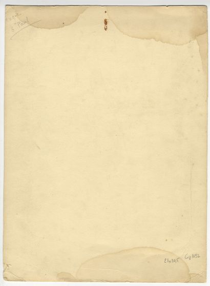 null Émile MAGNE (1877-1954), writer. Vintage silver print, 28 x 20.5 cm. Signed...