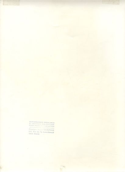 null Marc RIBOUD (1923-2016) et Théo. Épreuve argentique d'époque, 35,8 x 24 cm....