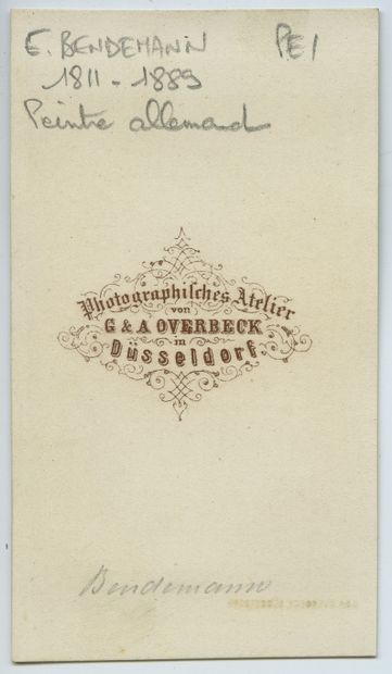 null 
Eduard Bendemann (1811-1889), Prussian painter. Vintage print on albumen paper,...