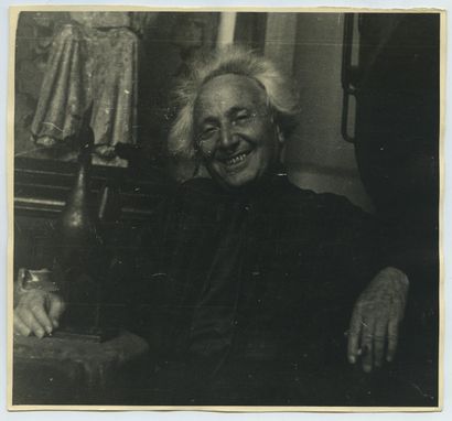 null Emmanuel MANÉ-KATZ (1894-1962), peintre français de culture juive. Épreuve argentique...