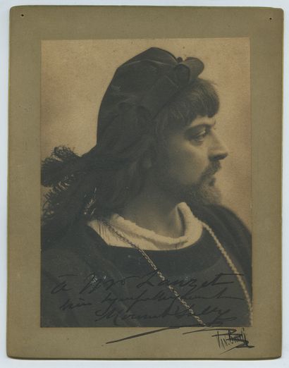 null MOUNET-SULLY, acteur (1841-1916). Épreuve argentique d'époque, 14,5 x 10,6 cm....