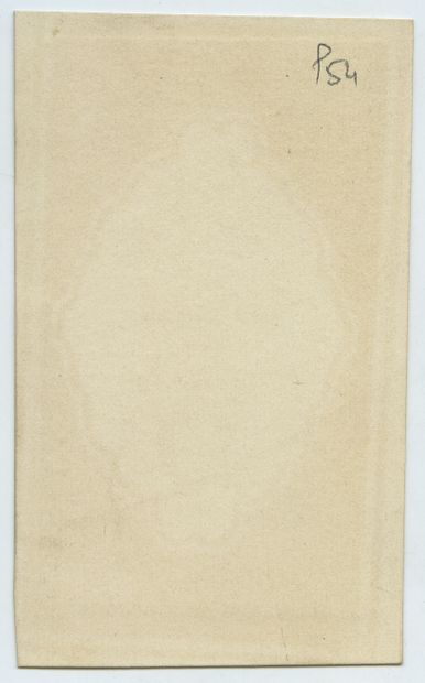 null 
[Unidentified Artist]. Vintage print on albumen paper, business card size,...