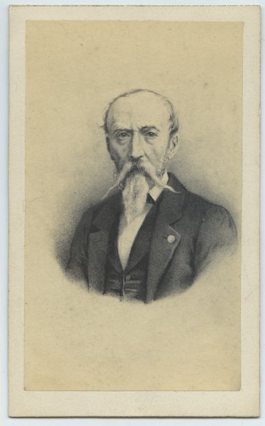 null Horace VERNET (1789-1863), French painter. Vintage silver print, 10,5 x 6,2...