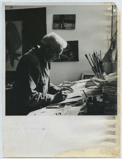 Georges BRAQUE (1882-1963), peintre, sculpteur...