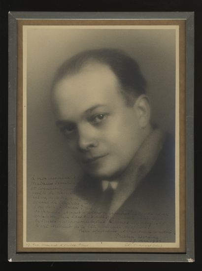 Tristan DERÈME (1889-1941), poète. Épreuve...