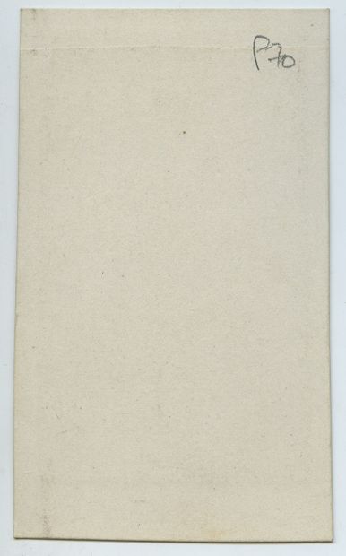 null 
[Unidentified Artist]. Vintage print on albumen paper, business card size,...