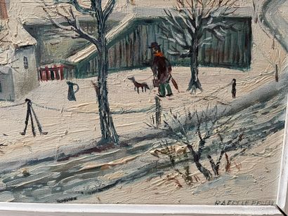 null Jean Raffy le Persan (1920-2008)

Village sous la neige

Huile sur toile

Signé...