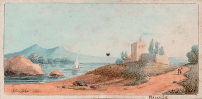 null Victor Jean NICOLLE (1754-1826)

Paysage d’Italie au bord d’une rivière

Plume...