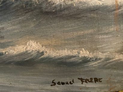 null Samuel Frere (1847-1931)

L'arrivée de la course

Huile sur toile

Signé en...