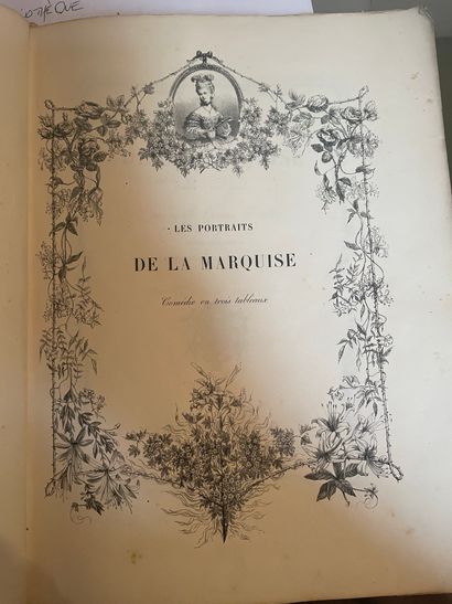 null Les portraits de la marquise. Comédie en trois tableaux

Paris, Imprimerie Impériale,...
