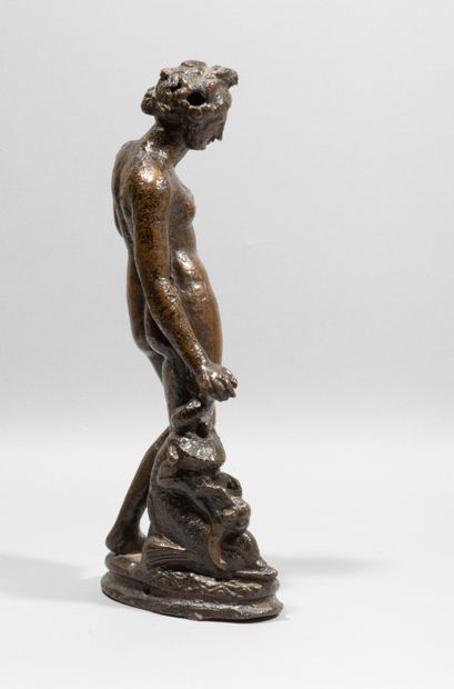 null 
Venus and Cupid riding a dolphin




bronze, brown patina




Northern Italy,...