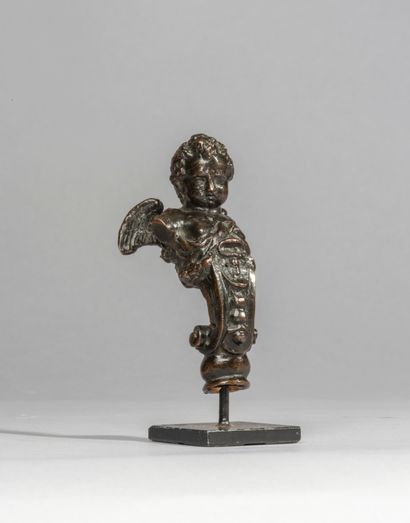 Buste de Cupidon en forme de terme

bronze,...
