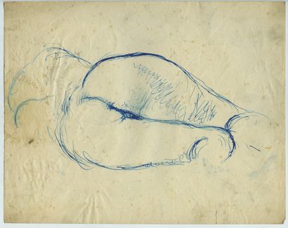 null Frans de GEETERE (1895-1968). Nude studies and erotic scenes. 17 drawings in...