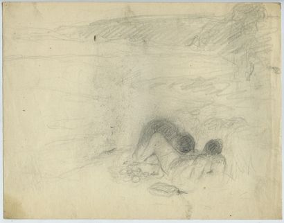 null Frans de GEETERE (1895-1968). Erotic scenes, around 1950. 19 drawings and sketches,...