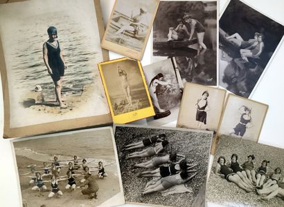 null PHOTOS. L.L. ARLAUD, Lyon, Henri OLTRAMARE, NOYER, et divers. 23 épreuves argentiques...
