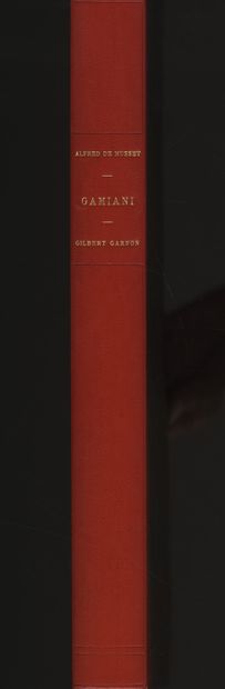 null [110 ORIGINAL BOOKS OF COMICS] Alfred de MUSSET - Gilbert GARNON. Gamiani. In-folio...