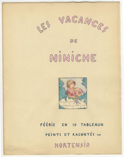 HORTENSIO. Niniche's Holiday, 1950. Fairy...