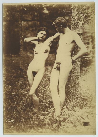 null VON GLOEDEN, GALDI. Studies of male nudes, circa 1930. 17 silver prints, 13...