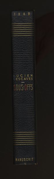 null [MANUSCRIT ORIGINAL DU CÉLÈBRE ROMAN QUI FIT SCANDALE À LA BELLE ÉPOQUE] Lucien...