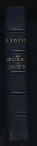null [ORIGINAL EDITION ENRICHED WITH MANUSCRIPTS] Pierre LOUŸS. The Songs of Bilitis....