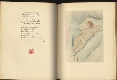 null Pierre LOUŸS - Édouard CHIMOT. Poèmes inédits 1887-1924. Eaux-fortes originales...