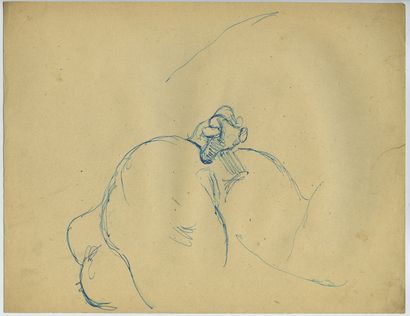 null Frans de GEETERE (1895-1968). Études de nu et scènes érotiques. 17 dessins à...