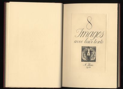 Paul-Émile BÉCAT. 8 Images with their text,...