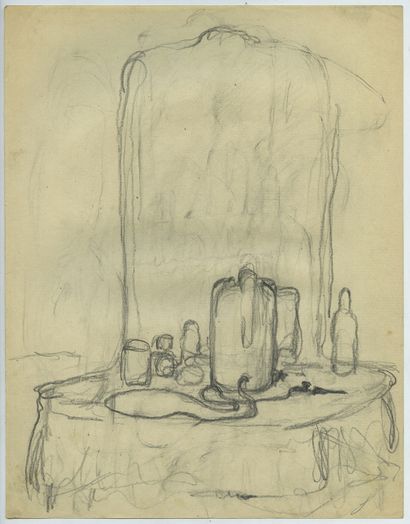 null Frans de GEETERE (1895-1968). Suite lavement. 13 dessins au crayon, 27 x 21...