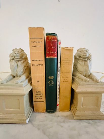 Un lot de livres de Théophile Gautier (1811-1872)...