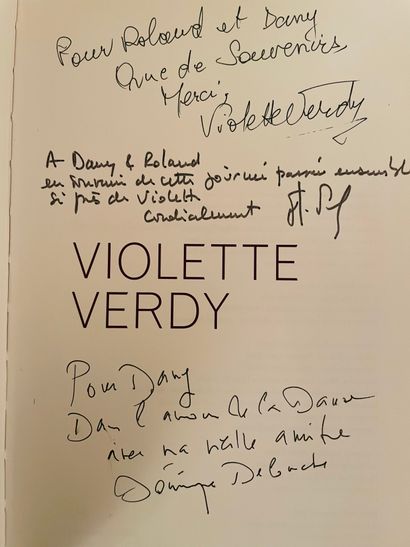null 
Violette Verdy (1933-2016)

Un livre (autobiographie) dédicacé par les auteurs...