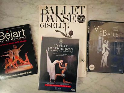null -An important lot on the ballet :

-1 score:

"Swan Lake." Tchaikovsky

-3 DVDs:

"The...