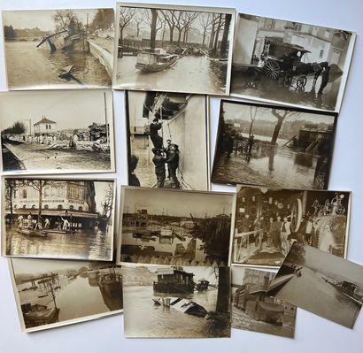 Paris - The floods of 1910 

