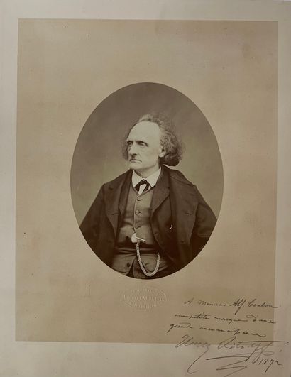 null Etienne CARJAT (1828-1906)

Portrait of the composer Litolff Henry, 1872

Albumen...