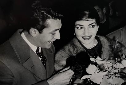 Maria Callas et Jean Claude Pascal 
La Cantatrice...