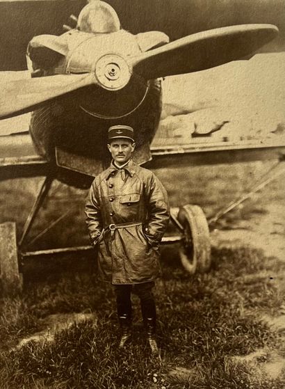 null Portrait of an aviator 

From World War I, c. 1916

Vintage silver print, signed...