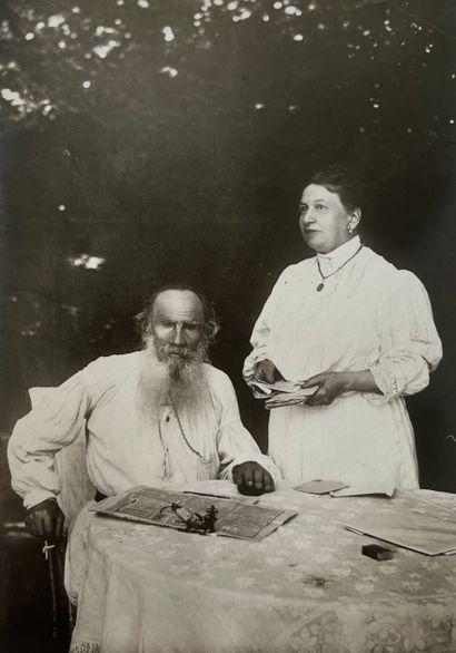Albert Harlingue (1879-1964) 

Léon Tolstoï...