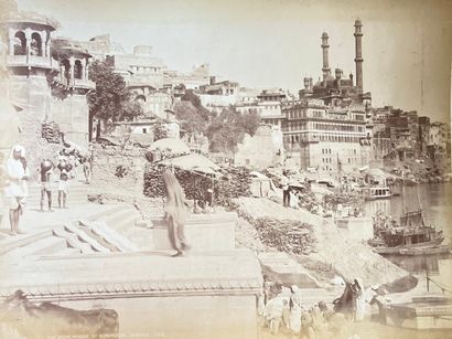 Samuel BOURNE (1834-1912) Inde Calcutta, Benares, Samuel BOURNE (1834-1912) Inde...