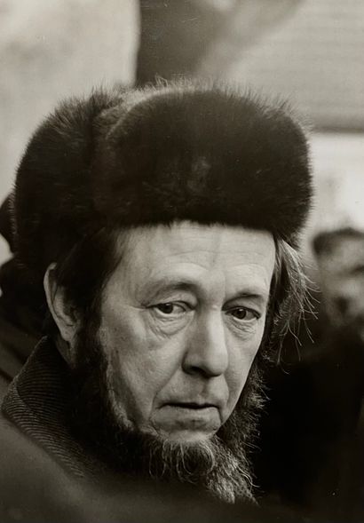 null Jean-Claude FRANCOLON (Né en 1944) 

Portrait de l'écrivain Russe Alexandre...