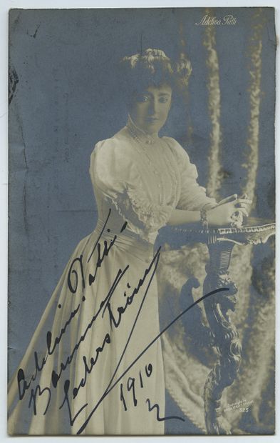 null Adelina PATTI (1843-1919), cantatrice italienne (soprano colorature). Épreuve...
