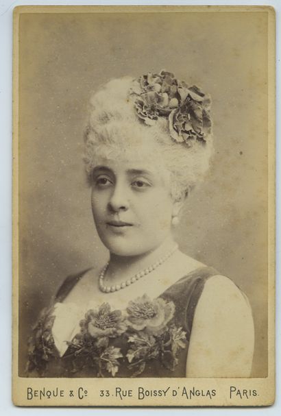 Anna JUDIC (1849-1911), comédienne. Épreuve...