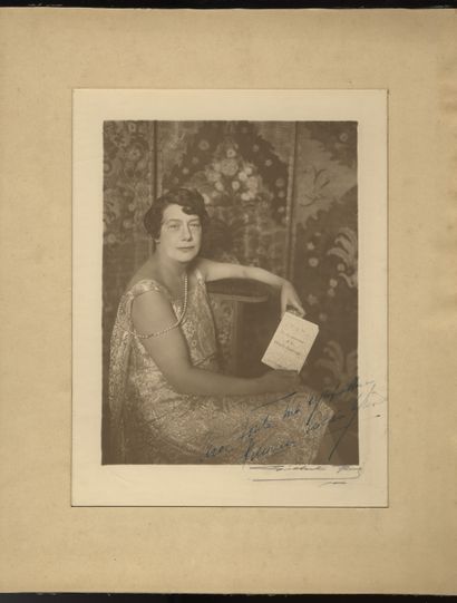 null Marie de ROHAN-CHABOT (1876-1951), aristocrat and woman of letters. Vintage...