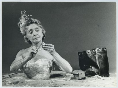 null Madeleine RENAUD (1900-1994), actrice. Épreuve argentique d'époque représentant...