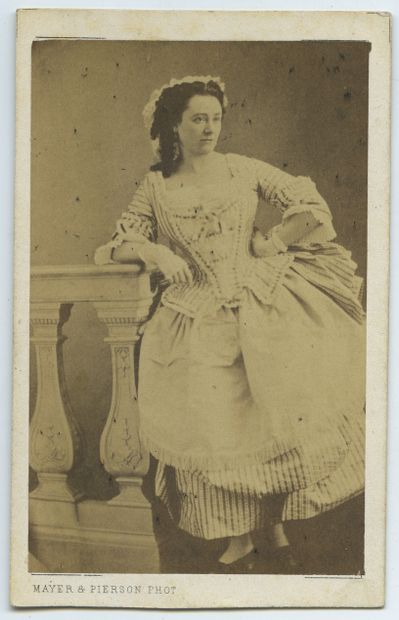 null Marie CABEL, née Marie-Josèphe DREULLETTE (1827-1885), soprano belge, membre...