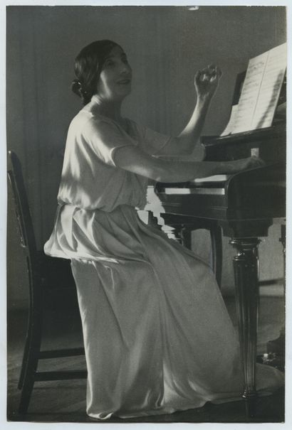 null Wanda LANDOWSKA (1879-1959), pianiste et claveciniste polonaise, considérée...