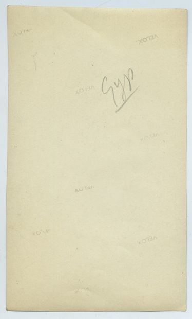 null GYP (1849-1932), dramaturge. Épreuve argentique d'époque, 14 x 8,3 cm.