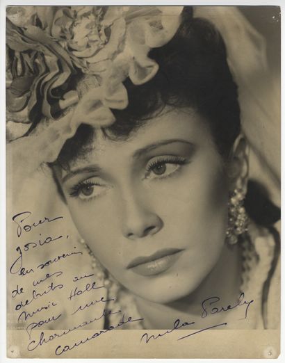 null [POLOGNE] Mila PARÉLY, nom de scène d'Olga Colette PESYNSKI (1917-2012), actrice...