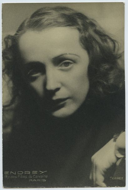 null Edith PIAF (1915-1963), chanteuse, parolière, compositrice et actrice. Épreuve...